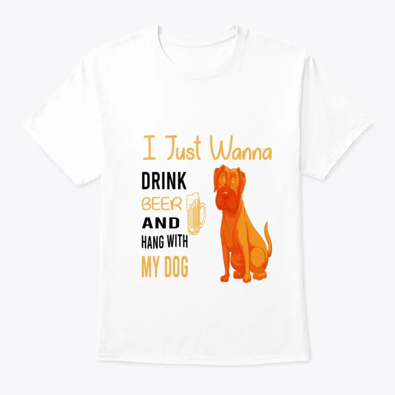  Typograpy Dog lover t-shirt