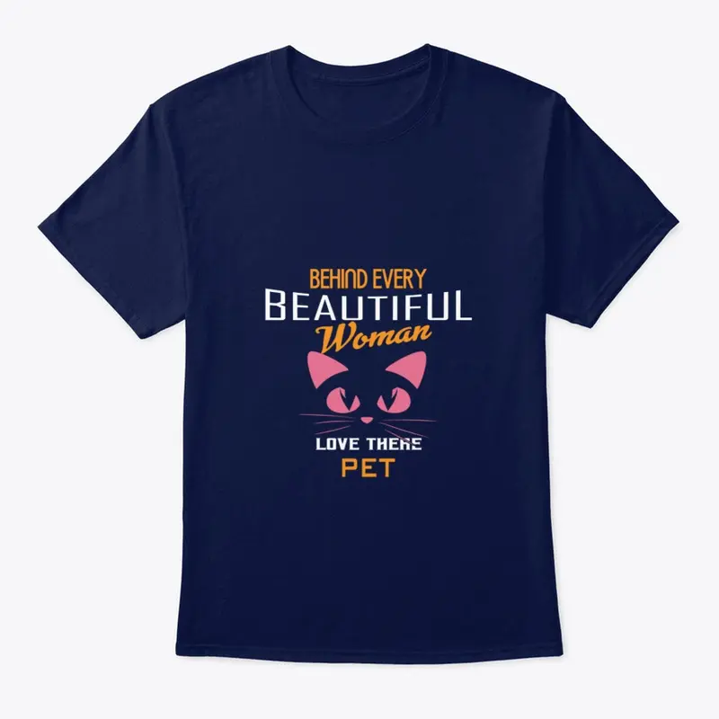 woman cat lover-t-shirt