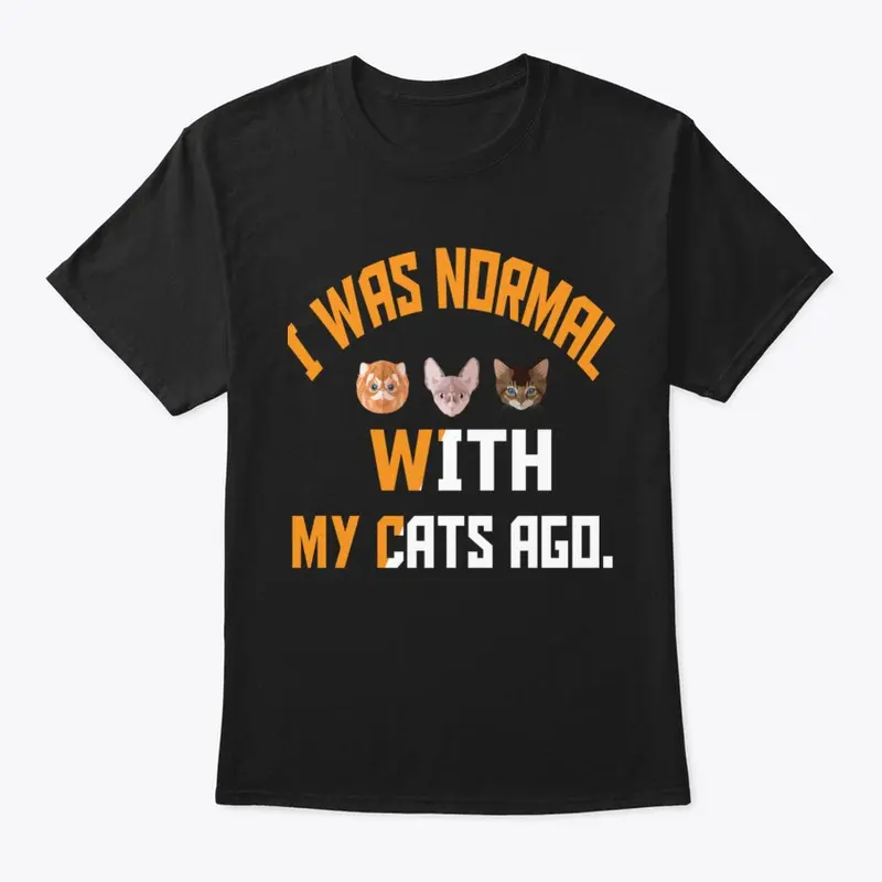 Funny Cat T-shirt Design