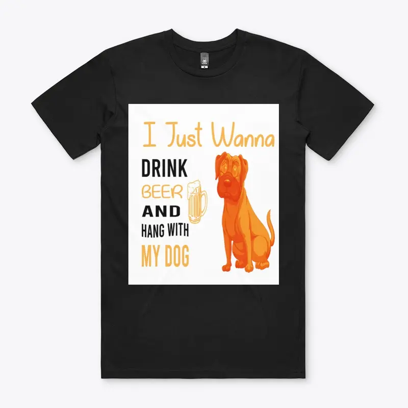  Typograpy Dog lover t-shirt